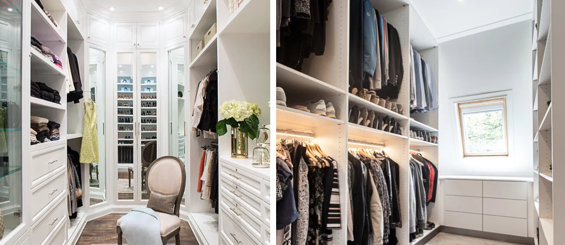 large room wardrobe