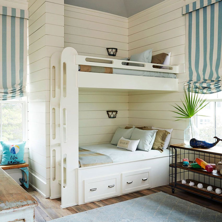 How To Make Built In Bunk Beds Image To U