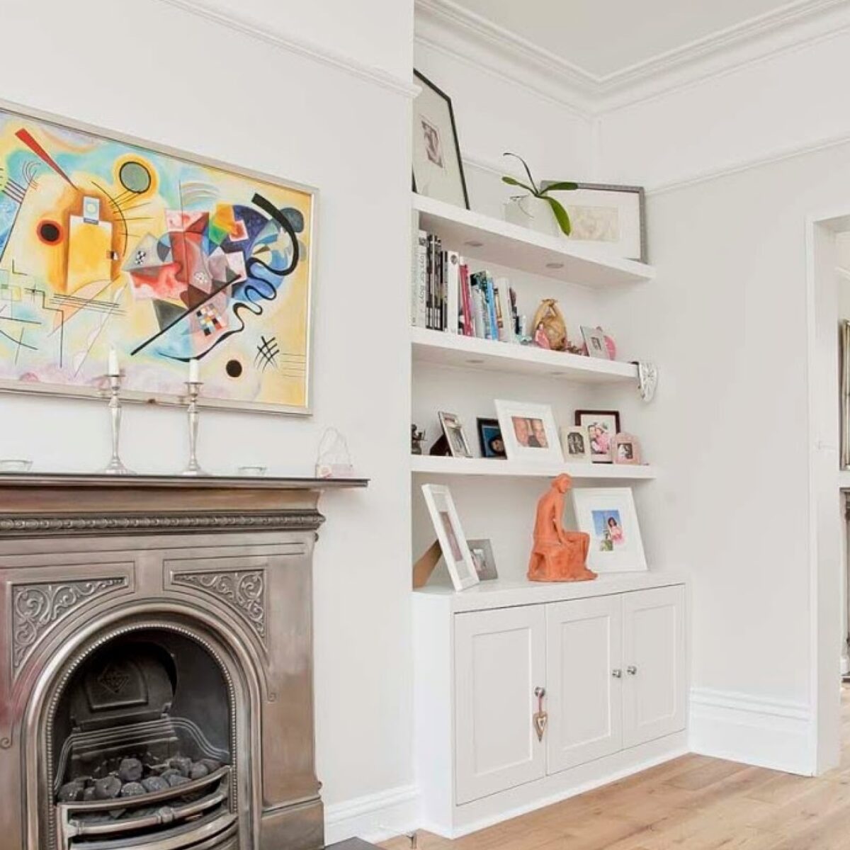 built in alcove unit