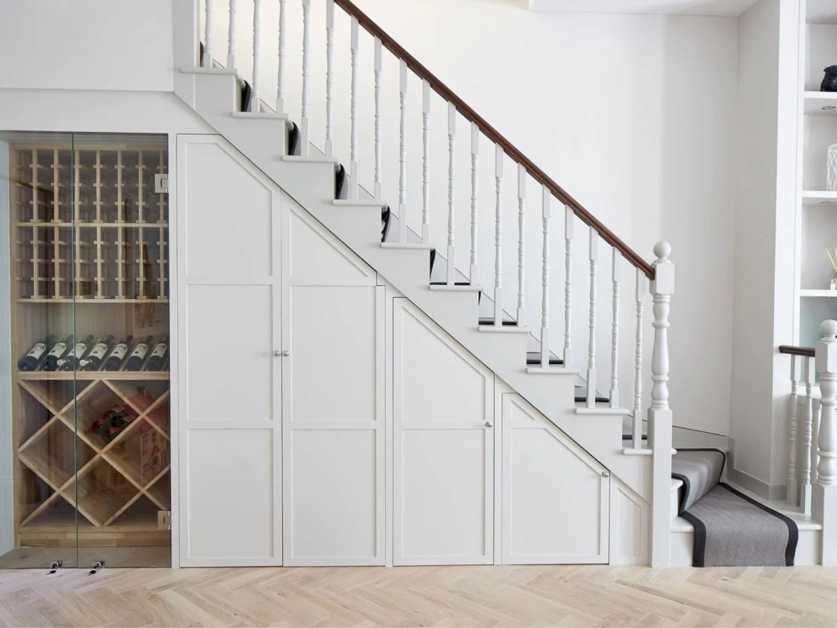 under stairs storage